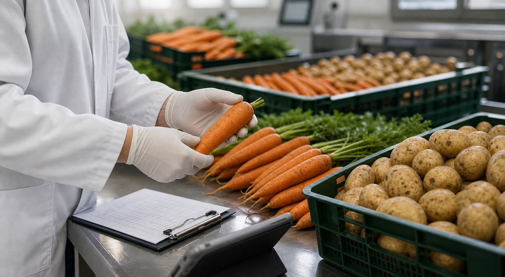 Контроль якості овочів Anderson Farmers
